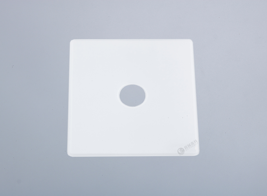 奔月2.5D电视玻璃面板（白色）