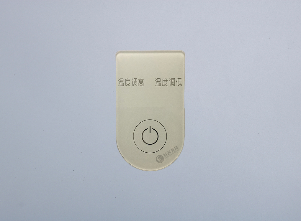 智能卫浴面盆龙头玻璃面板（白色）