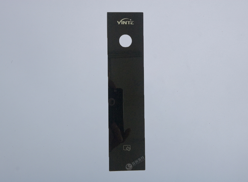 方形智能锁玻璃面板（按键全隐藏）