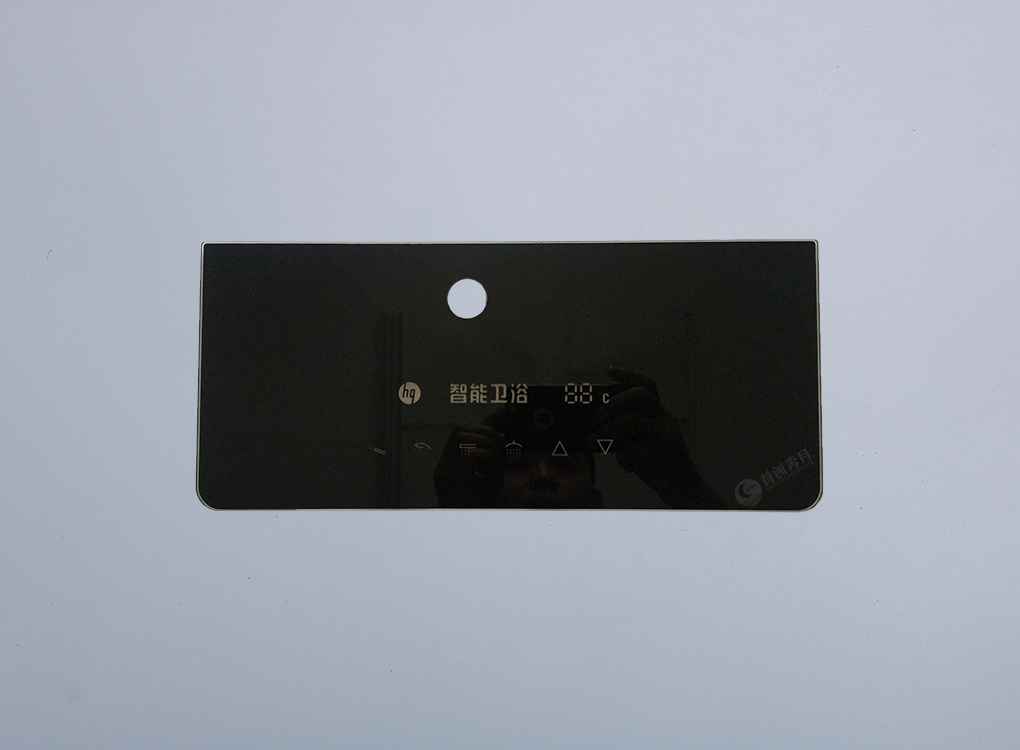 智能卫浴花洒玻璃面板（黑色）