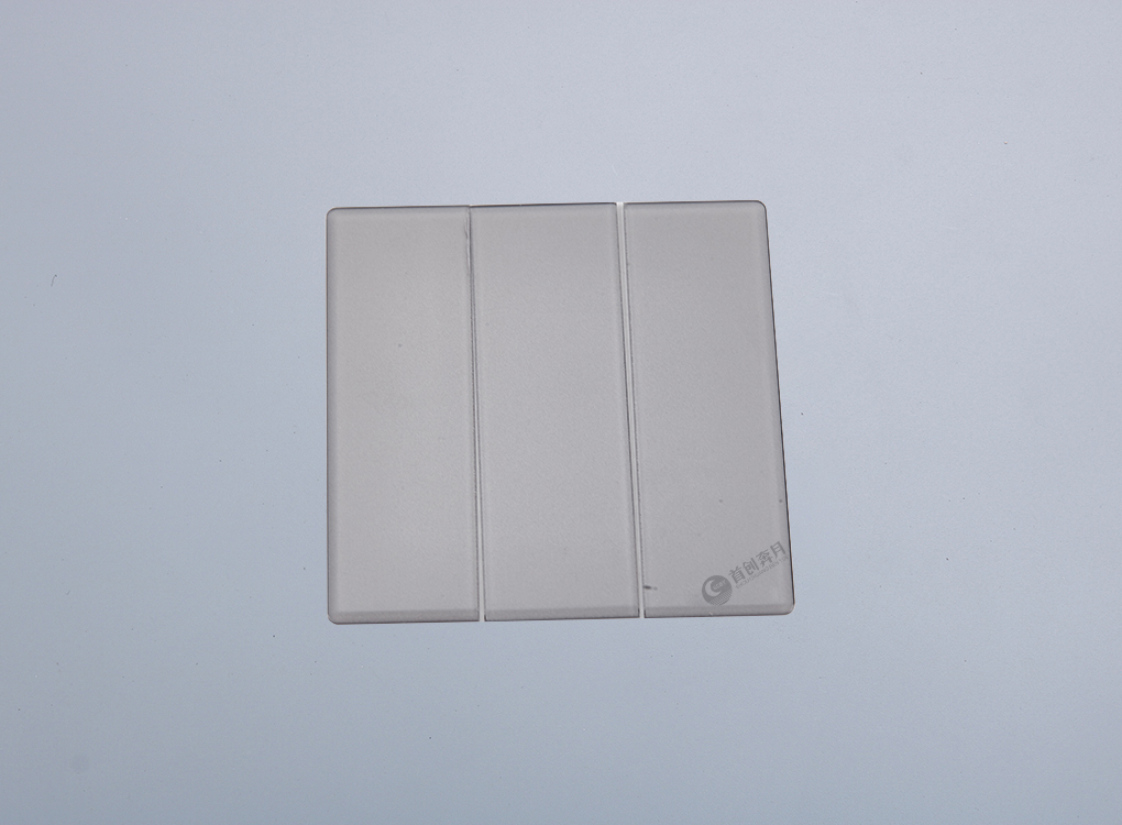 奔月2.5D三开玻璃面板（冰彩银）