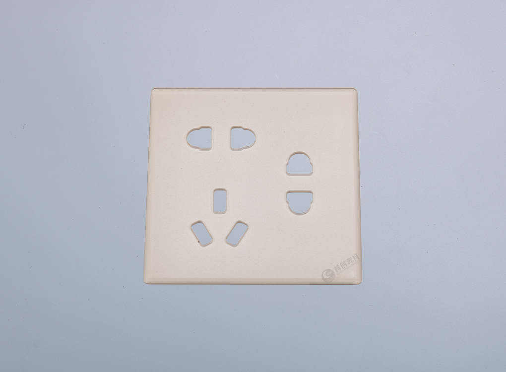 奔月2.5D七孔玻璃面板（金色）