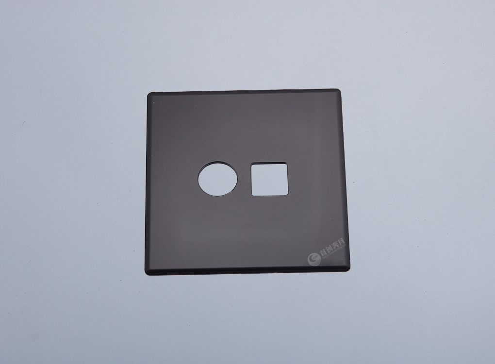 奔月2.5D电视电脑玻璃面板（黑色）