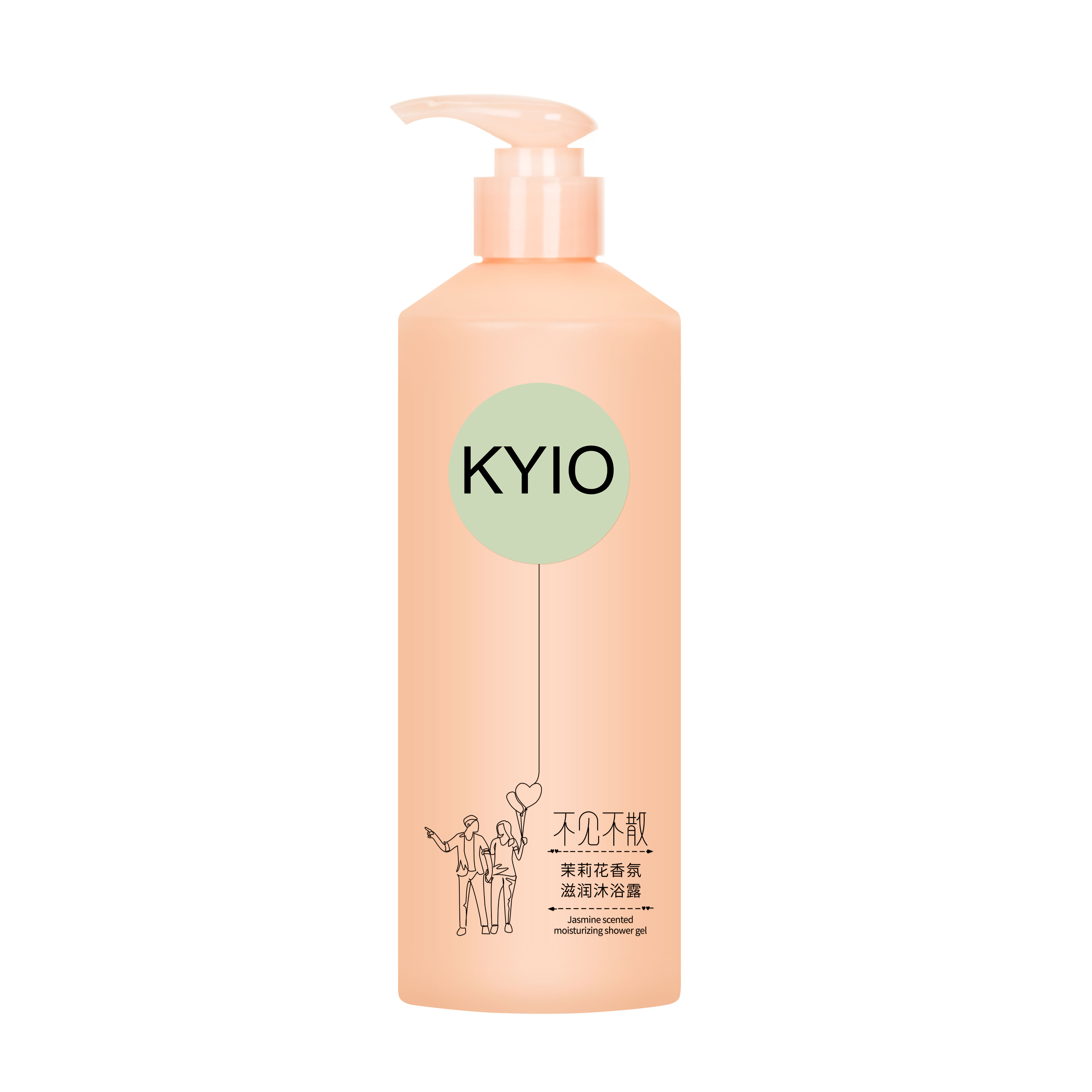 茉莉花香氛滋潤沐浴露500ml