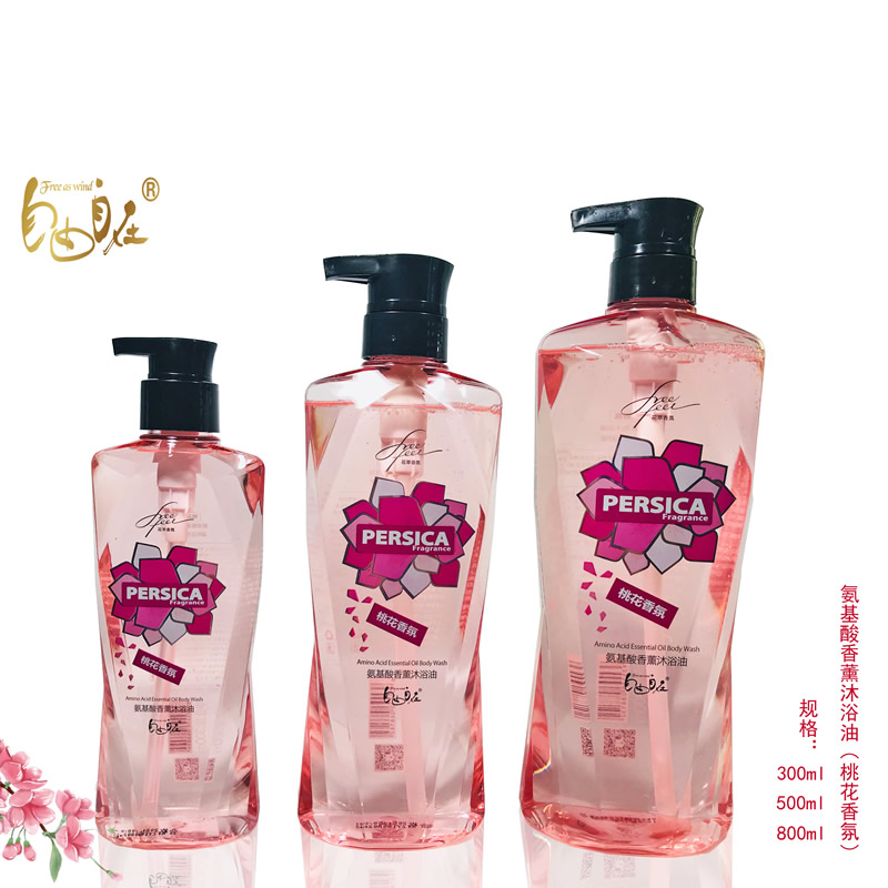 桃花沐浴油300ml  500ml  800ml