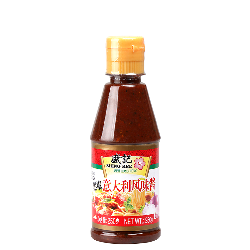 黑椒利大意风味酱250g