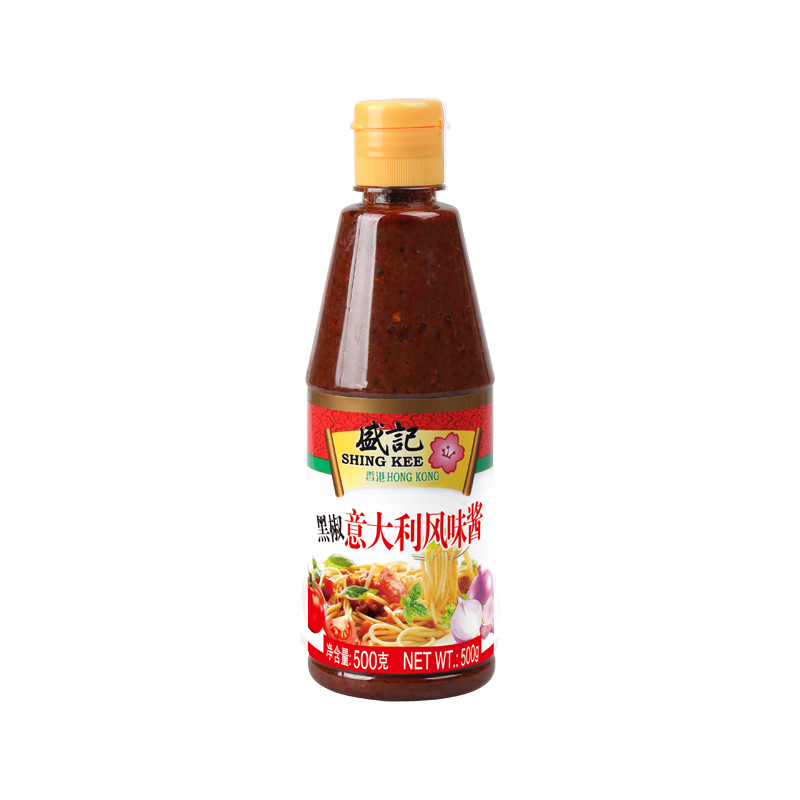 黑椒意大利风味酱500g