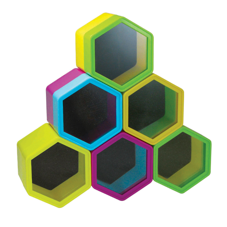 honey comb shaped candy box