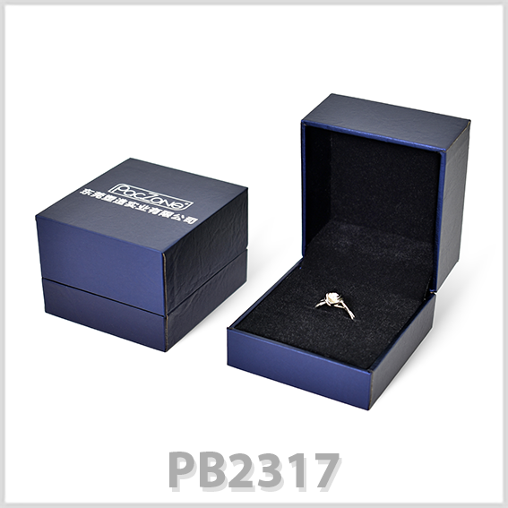 Flip paper jewelry box