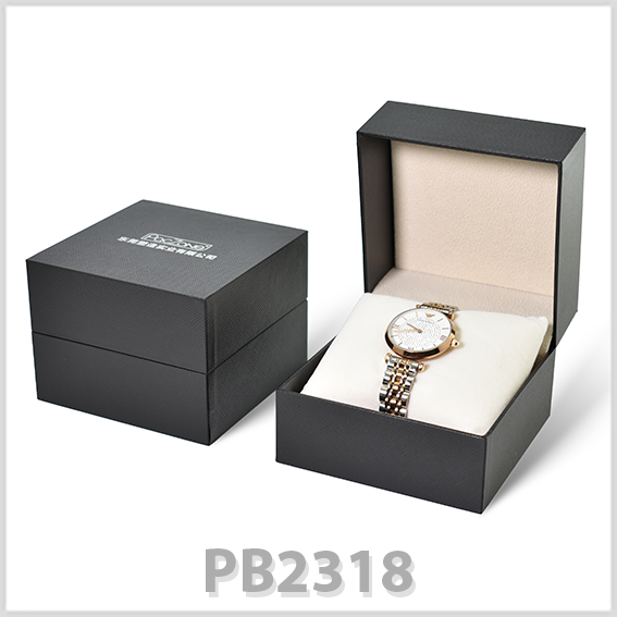 Flip paper watch box