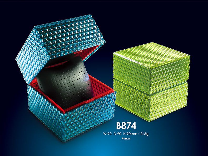 crystal diamond watch box