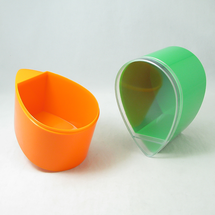 Water drop shaped transparent watch box