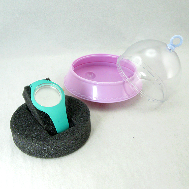 innovative design of UFO-shaped plastic watch box
