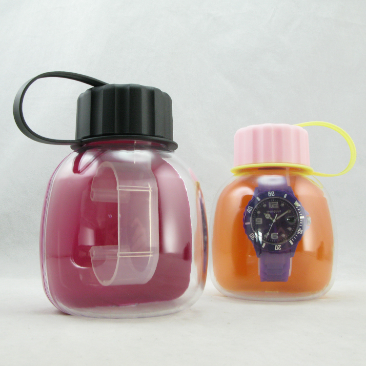 water bottle for watch packing