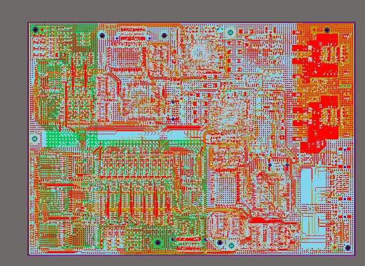 十八層兩階高精密PCB設(shè)計