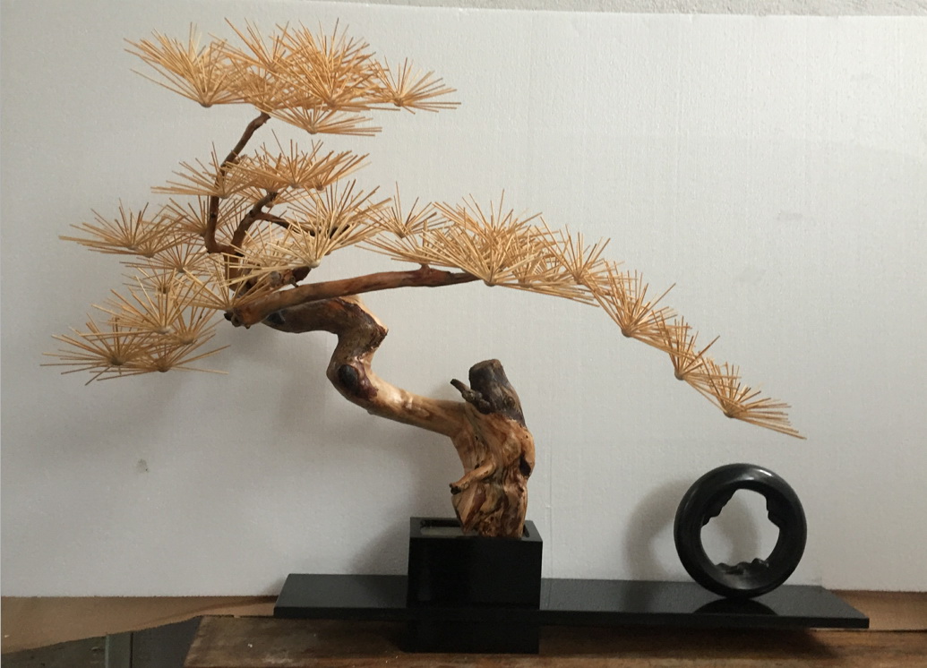 松树+黑石