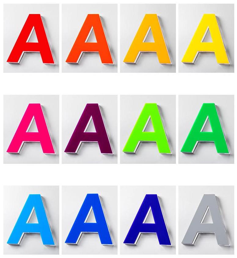 Custom Acrylic 3D Letters