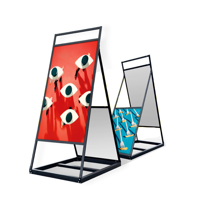 A-frame Double-side Poster Stand