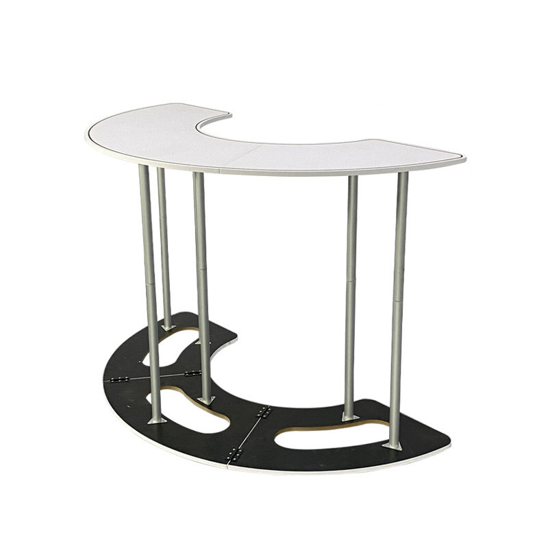 Trade Show Exhibition Counter-Oval Shape