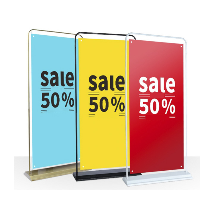 Door Shape Tube Banner Stand