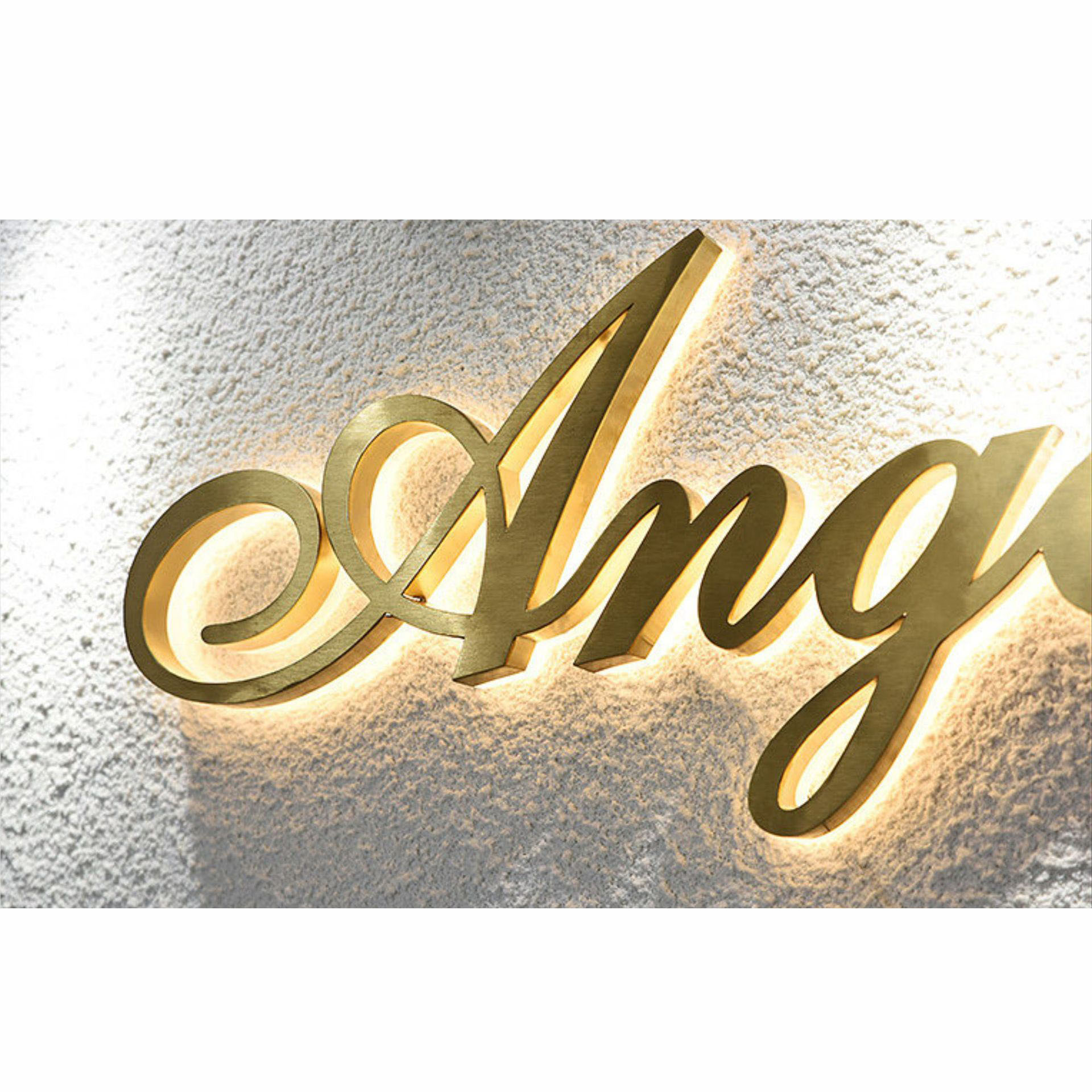 Backlit 3D Letter Led Signs