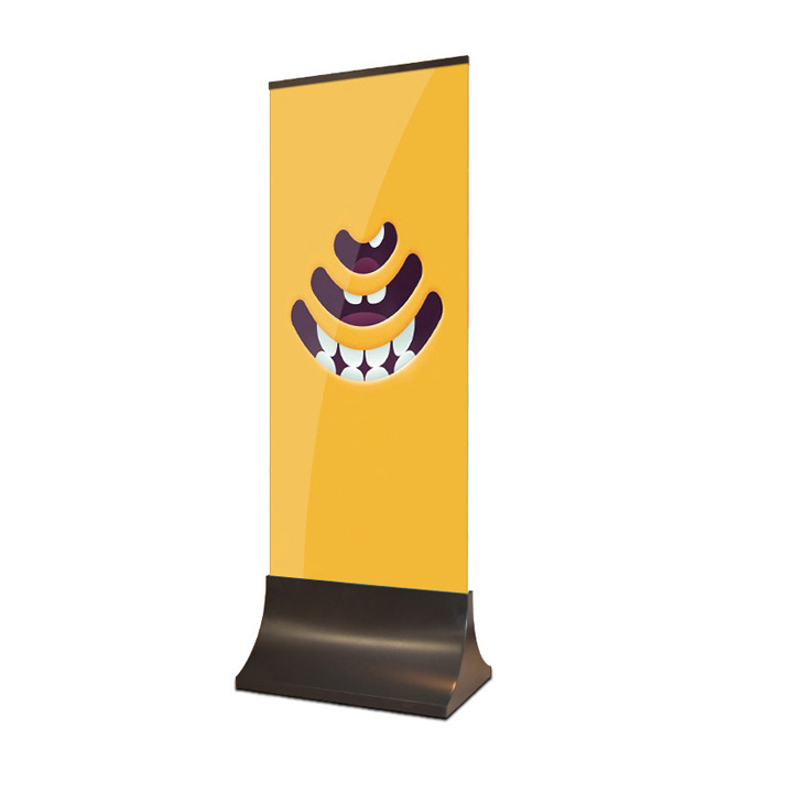 Double-sized Borderless Vertical Billboard
