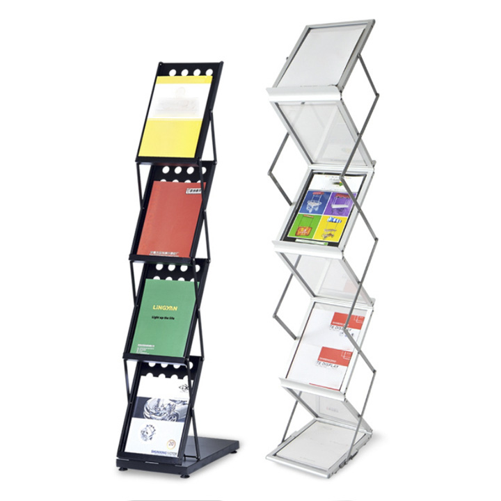 Pop-Up Literature Rack