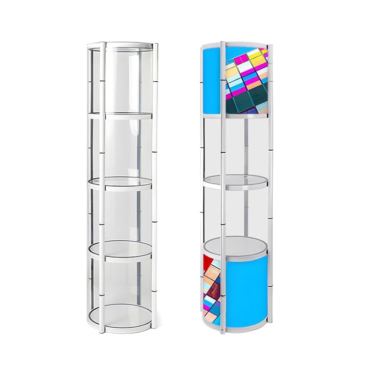 Foldable Twist Tower Racks