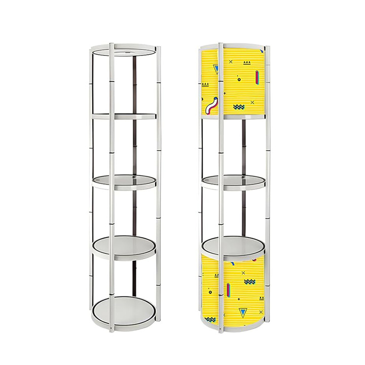Foldable Twist Tower Racks
