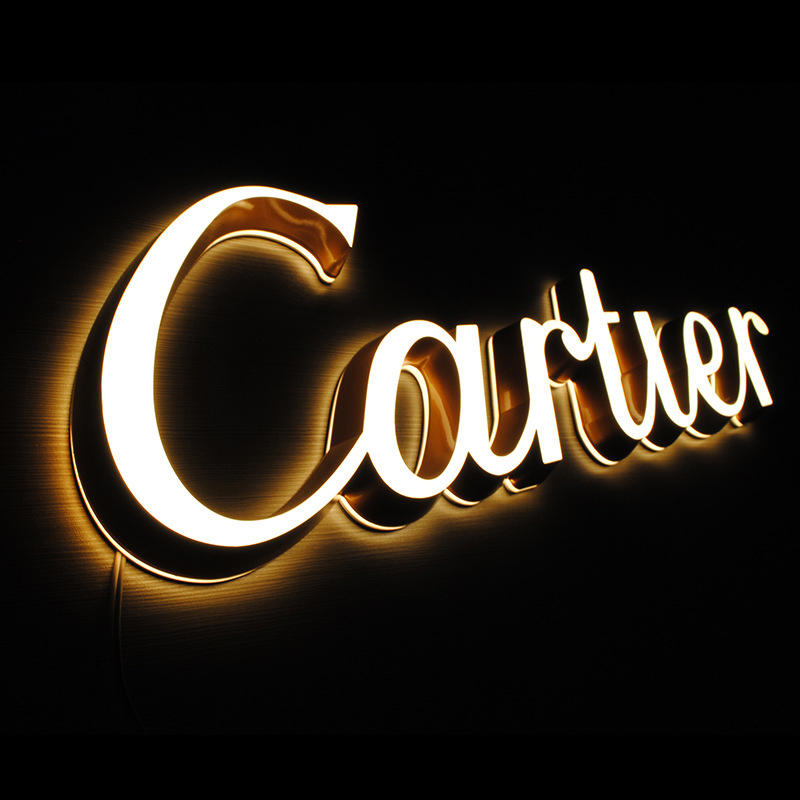 Frontlit and Backlit LED Sign