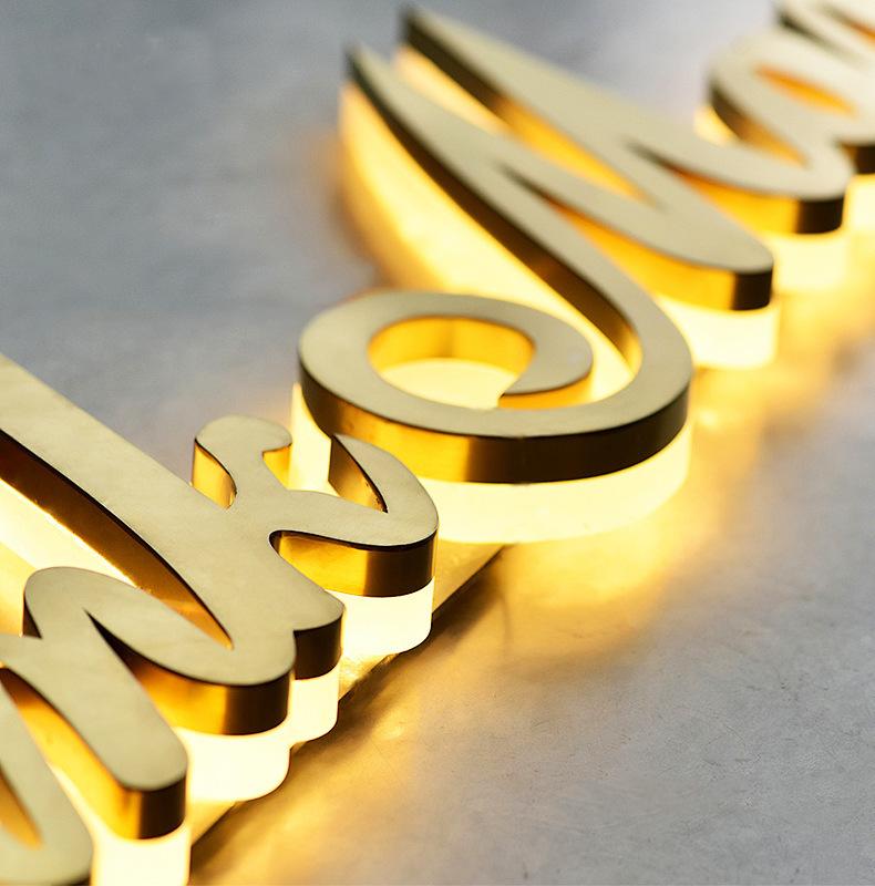 Backlit 3D Letter Led Signs