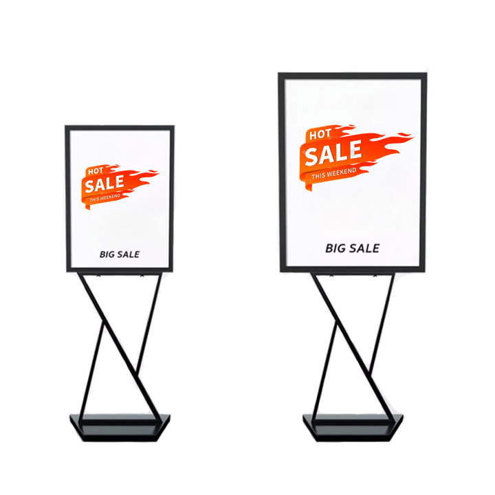 Double Sided Display Sign Holder