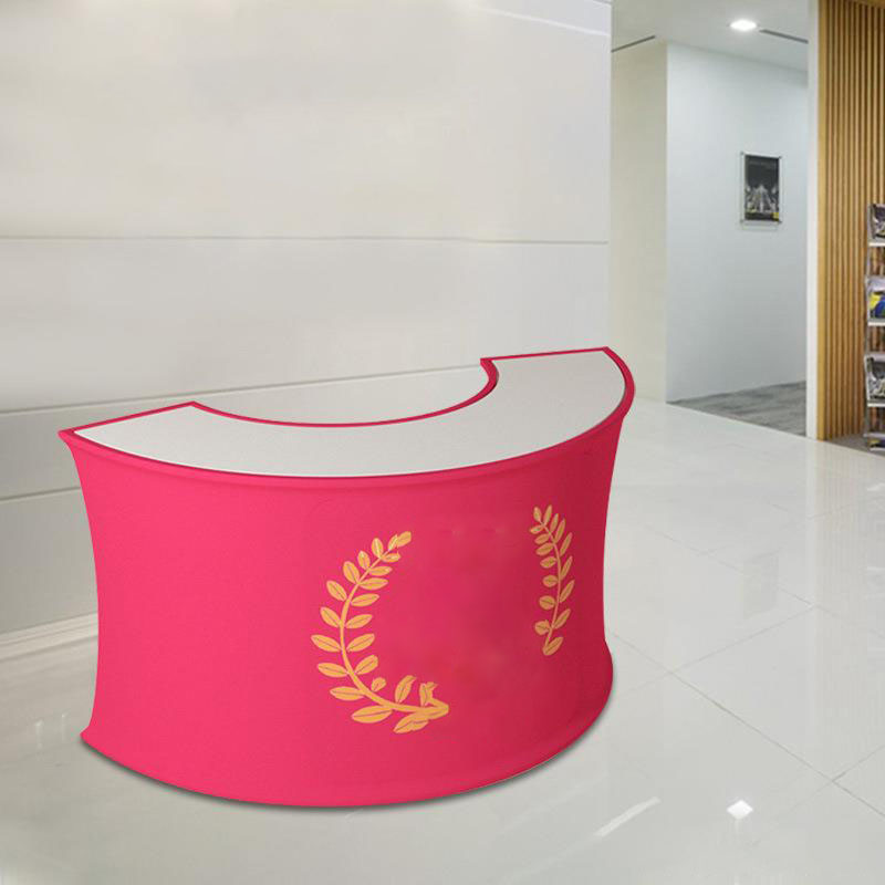 Trade Show Exhibition Counter-Oval Shape