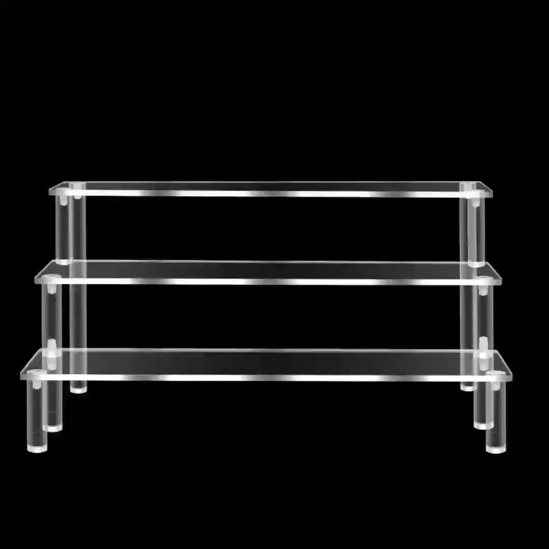 3 Tiers Acrylic Organizer Display Stand