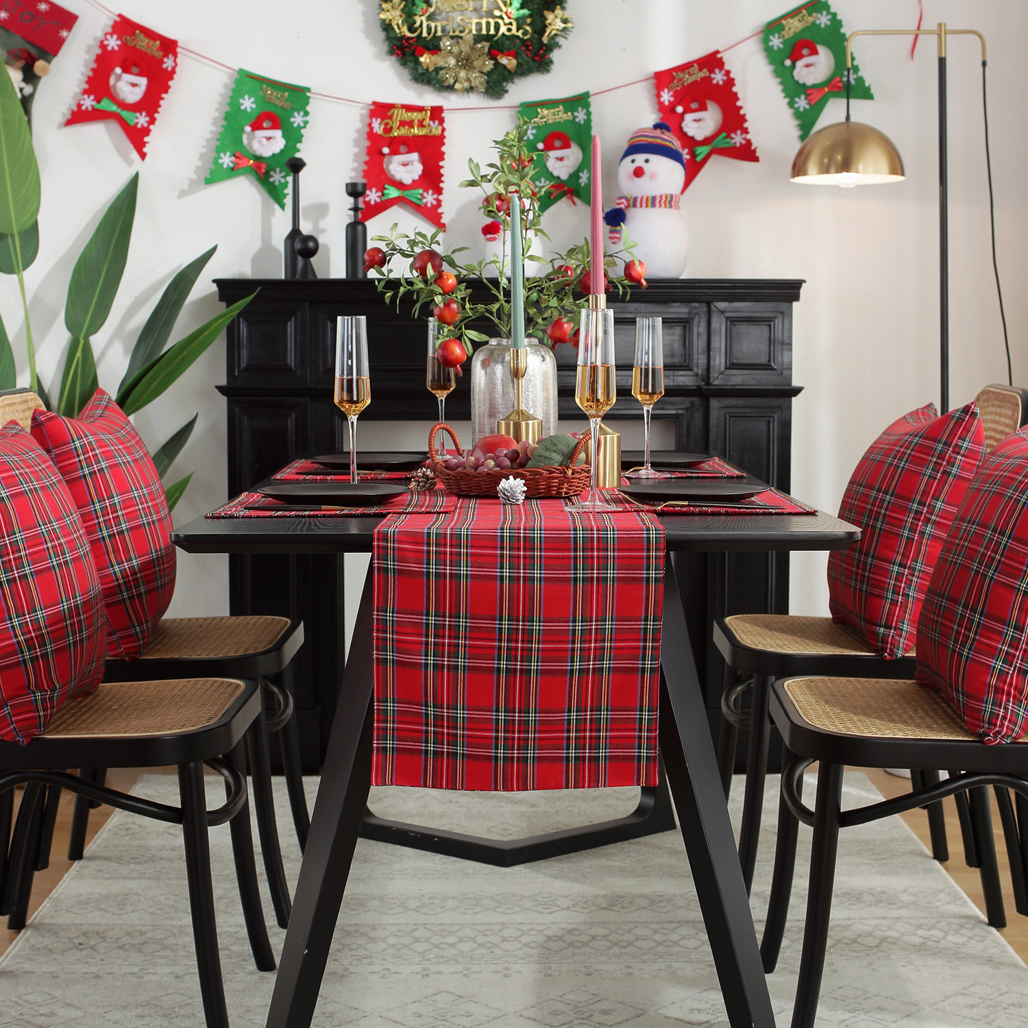 Christmas Pattern Table Runner