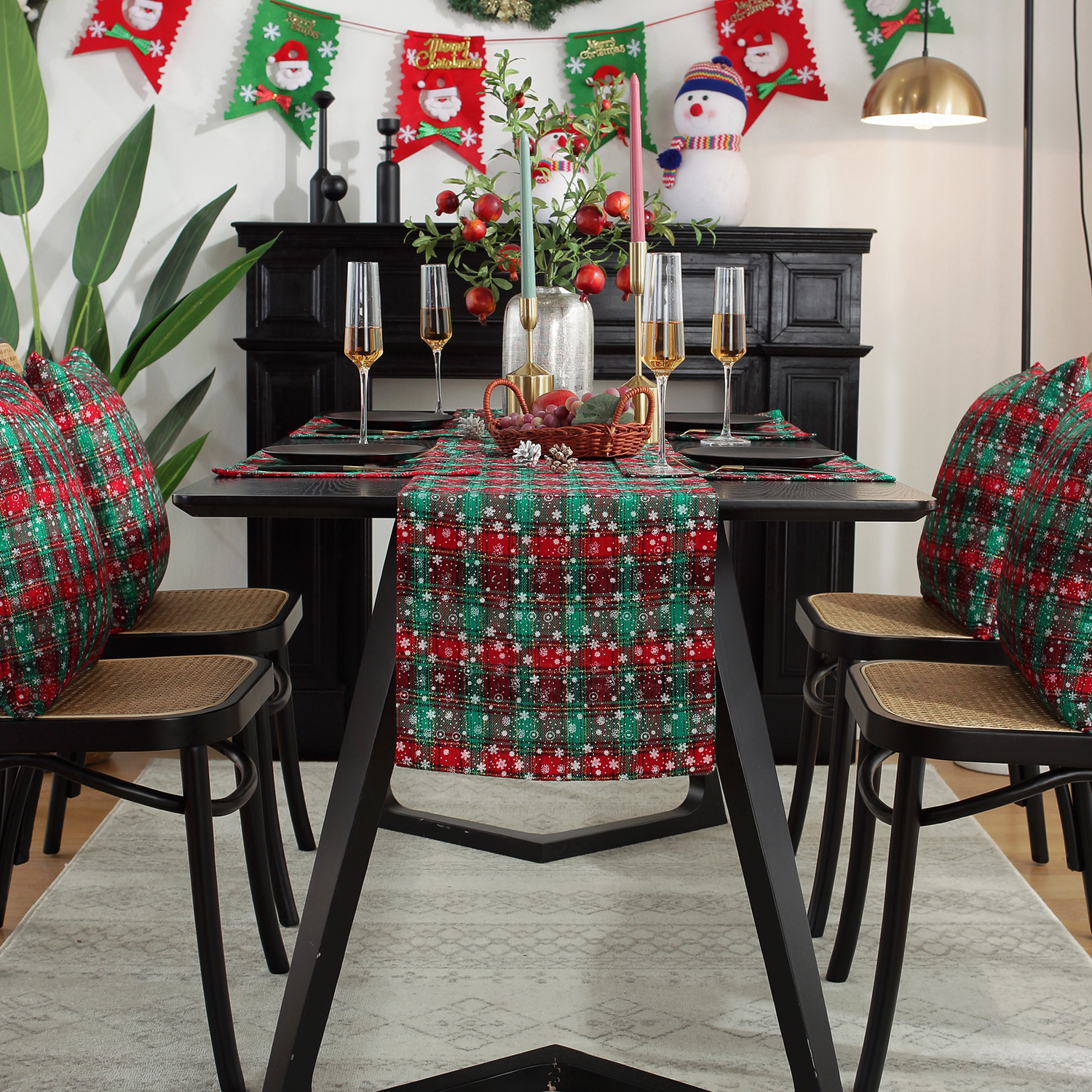 Christmas Pattern Table Runner