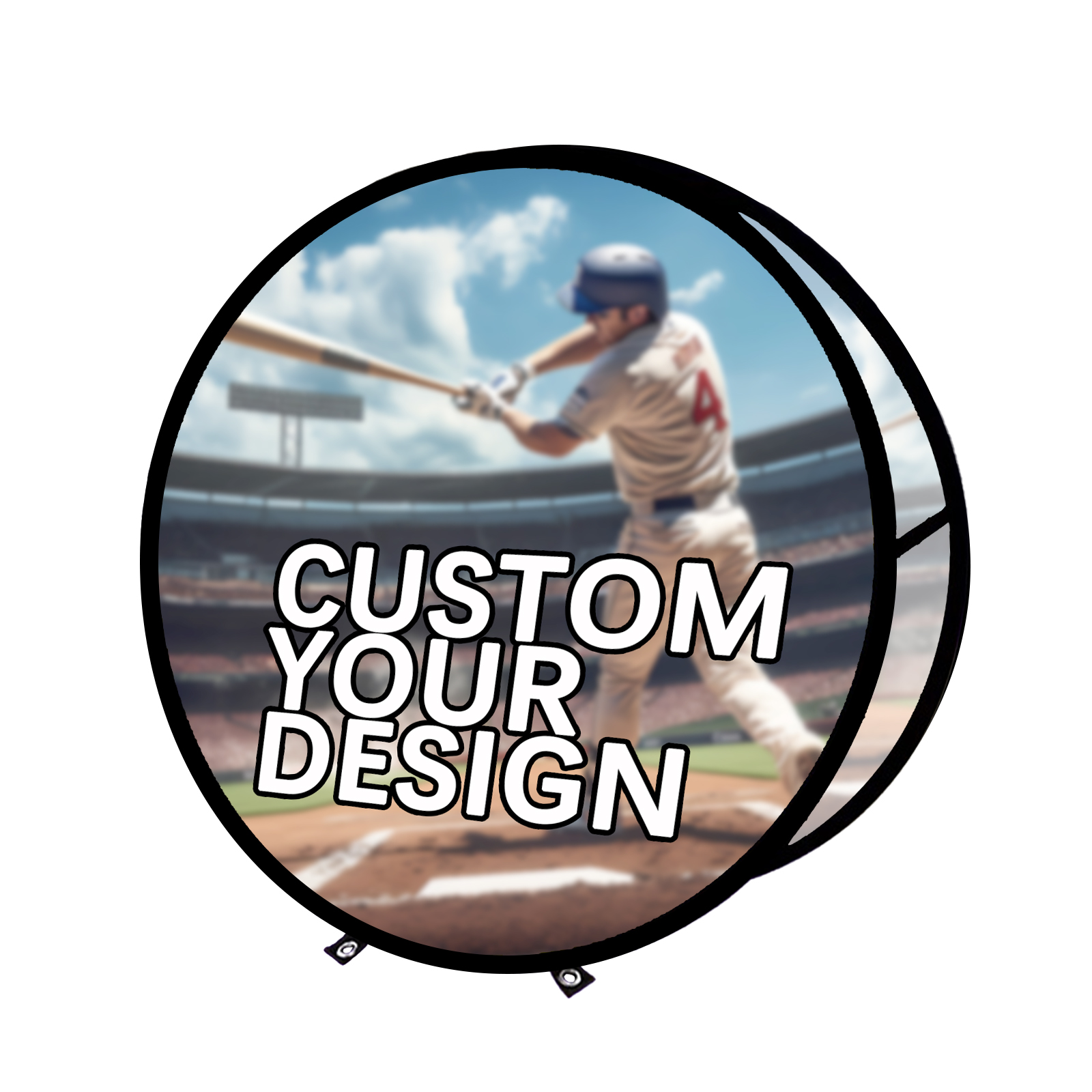 Custom Pop Up Banner-Circle