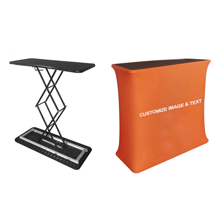 Portable Trade Show Counter-Rectangle Shape