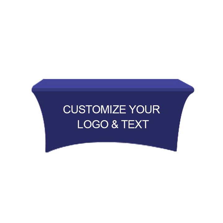Customized Rectangular Trade Show Stretch Tablecloth Ⅰ