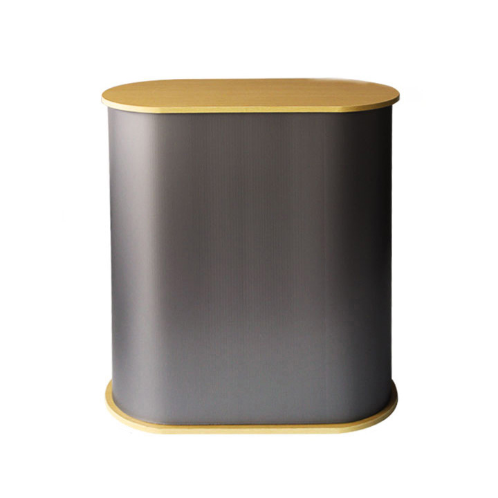 Portable Reception Counter Table-Oval Shape