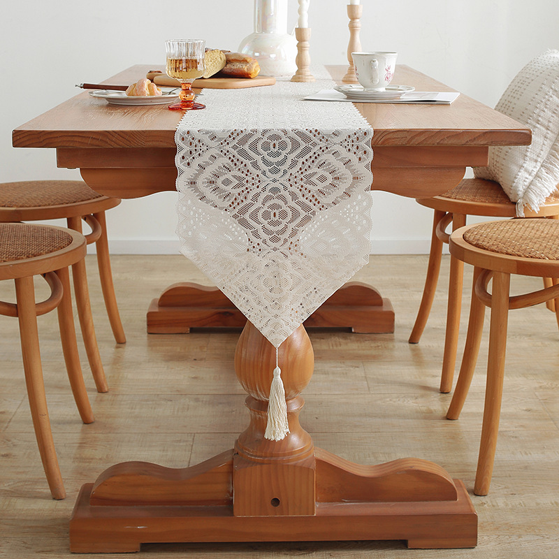 Lace Flower Table Runner