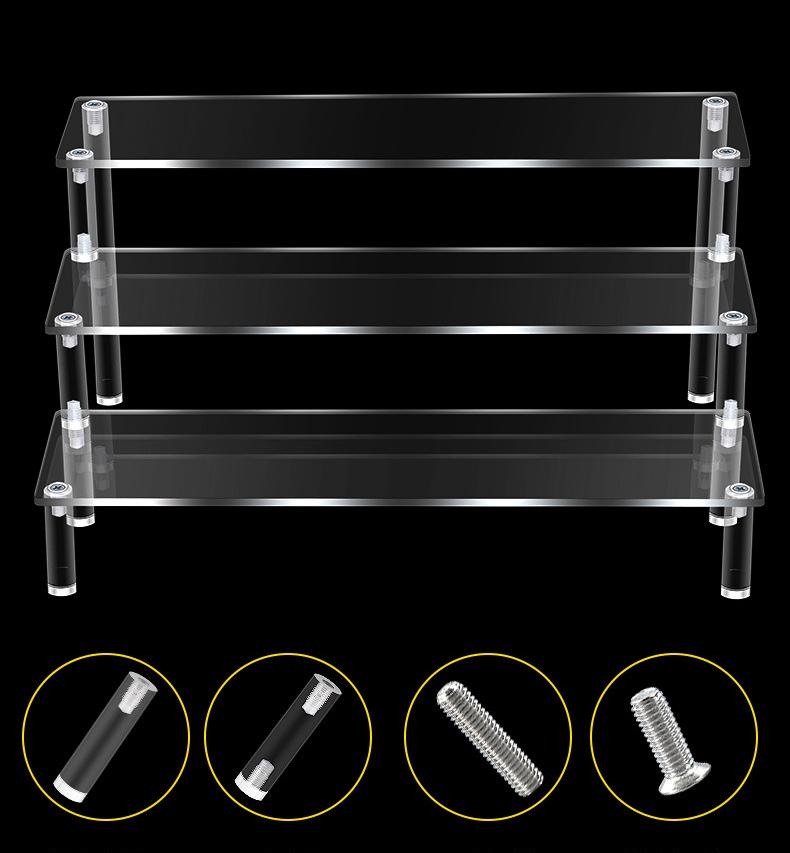 3 Tiers Acrylic Organizer Display Stand