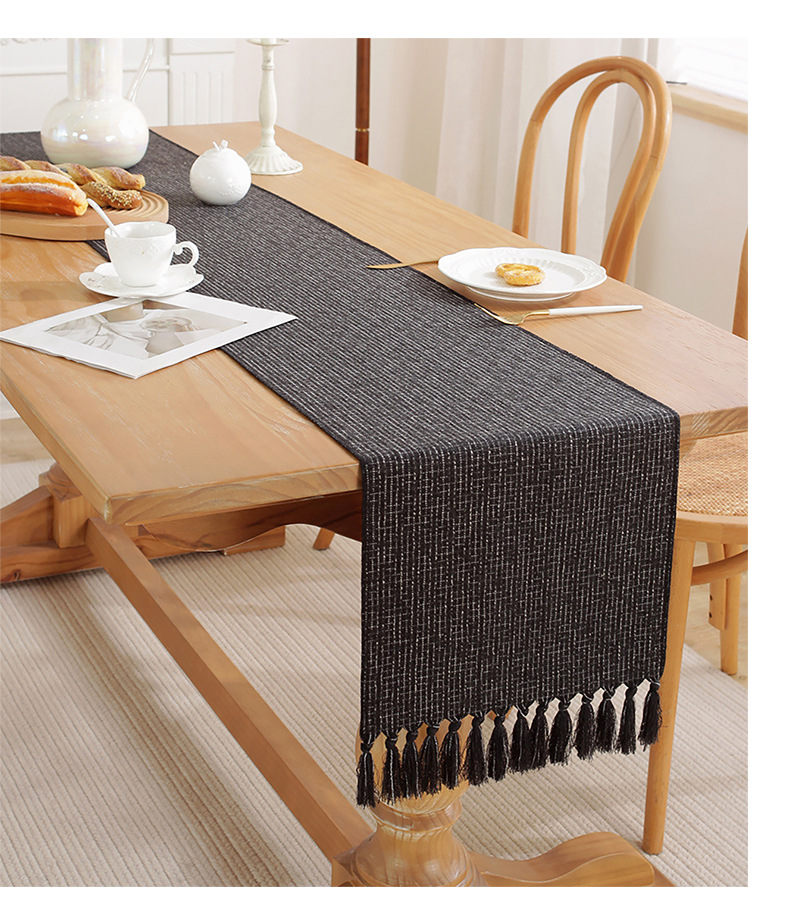 Cotton and Linen Table Runner