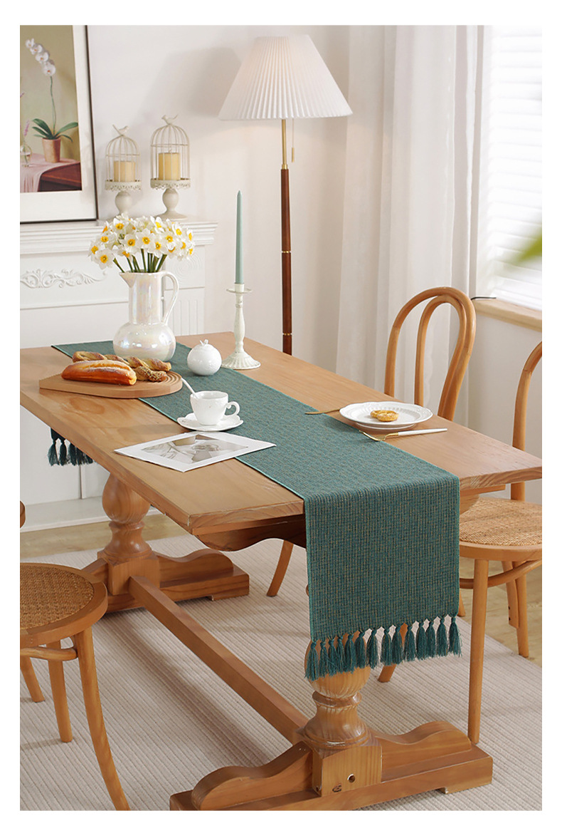 Cotton and Linen Table Runner