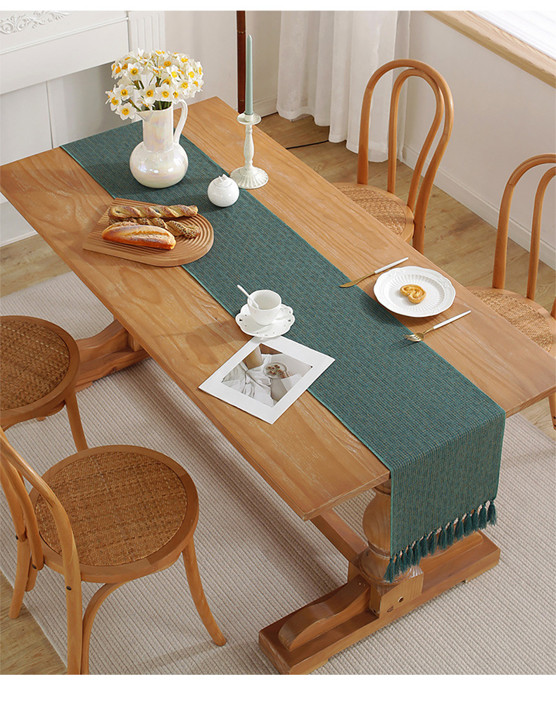Cotton and Linen Table Runner