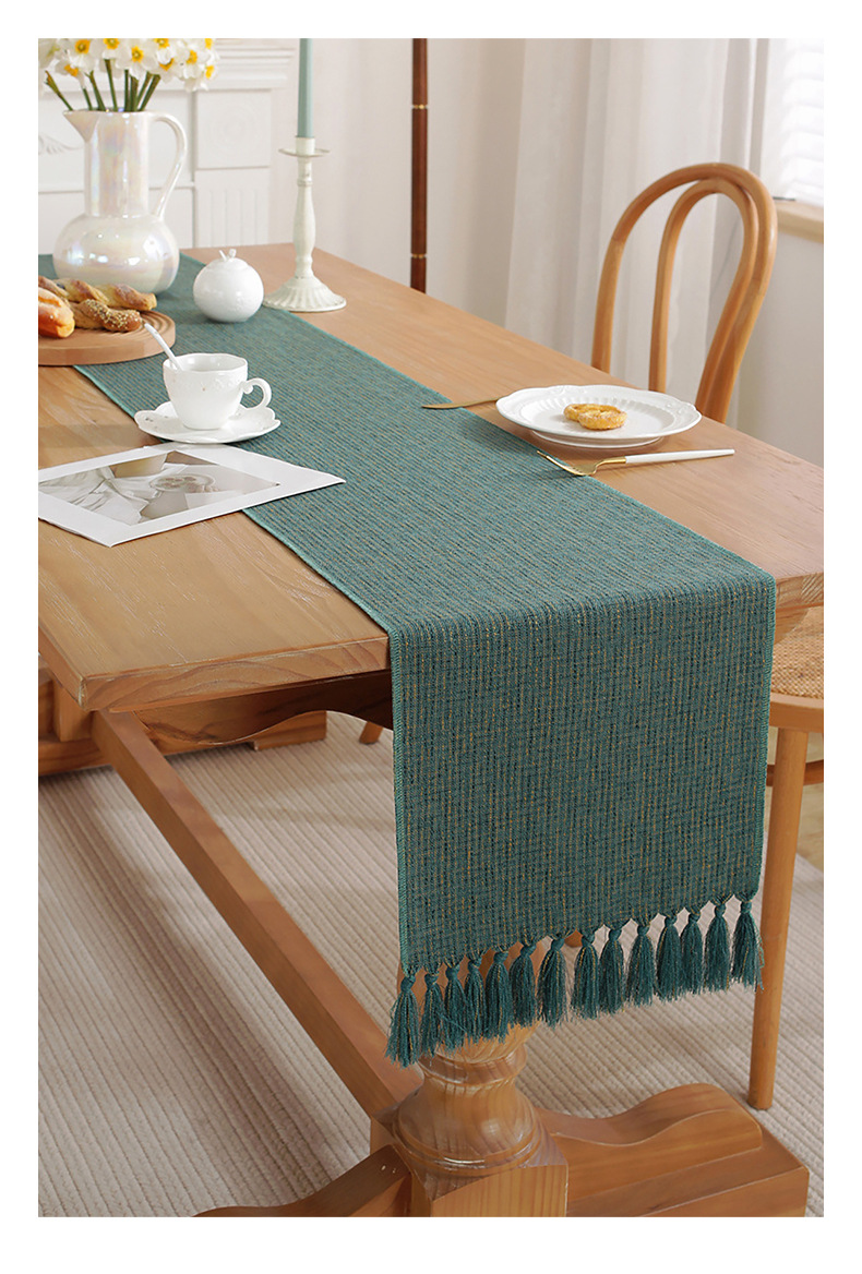 Cotton and Linen Table Runner