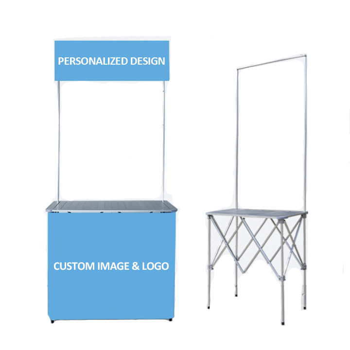 Custom Pop up Aluminum Foldable Counter