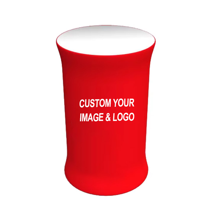 Portable Trade Show Counter-Round Shape
