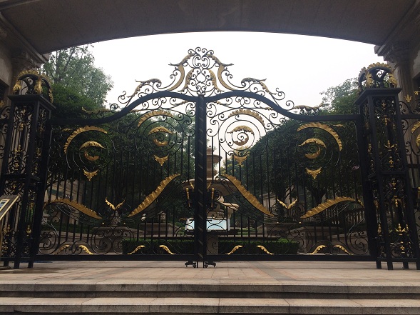 小区铁艺大门二