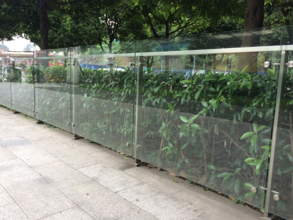 商业玻璃护栏